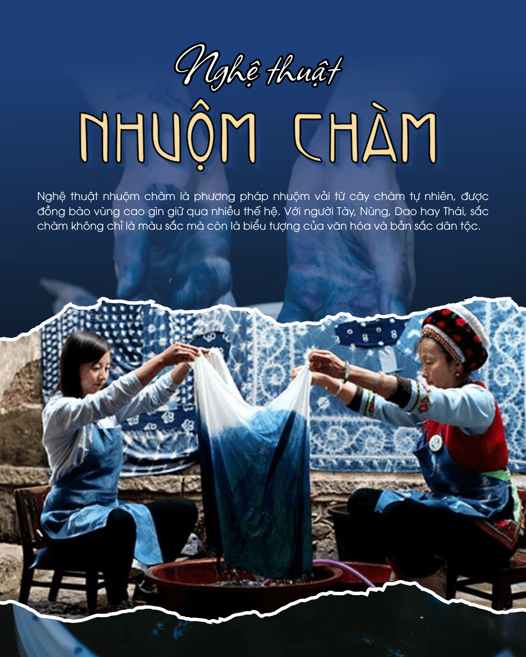 SẮC CHÀM – HƠN CẢ MỘT MÀU SẮC, ĐÓ LÀ DI SẢN